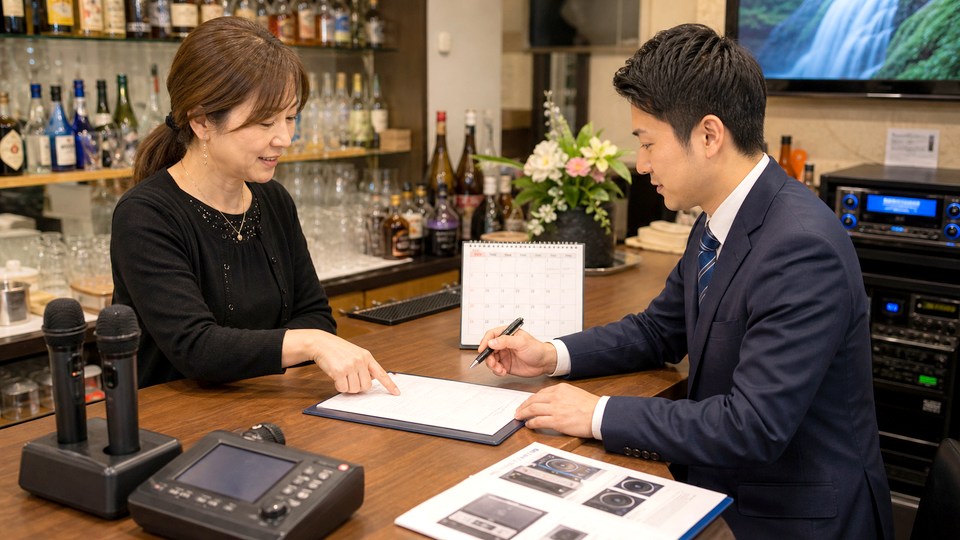 ご契約・納品日の調整のイメージ